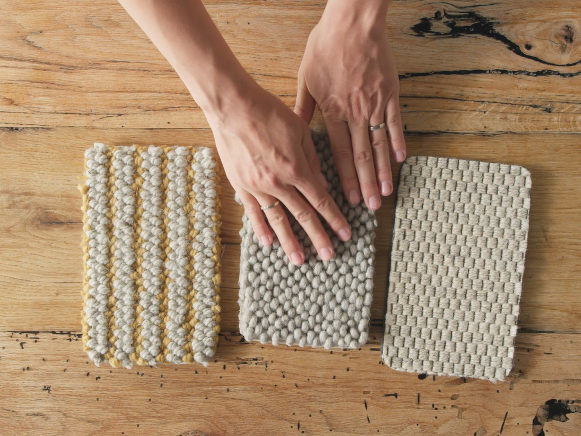 Wollteppich ohne Risiko testen