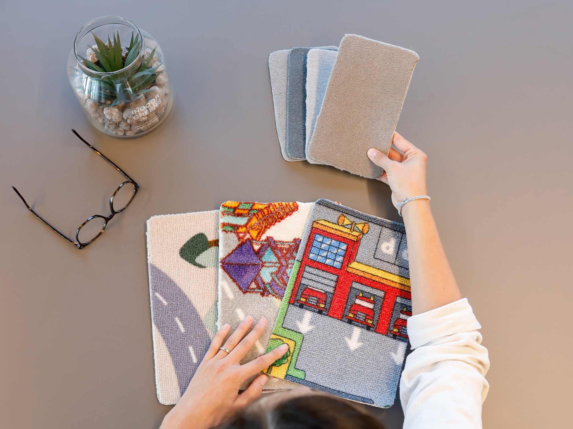 Kinderteppich ohne Risiko testen