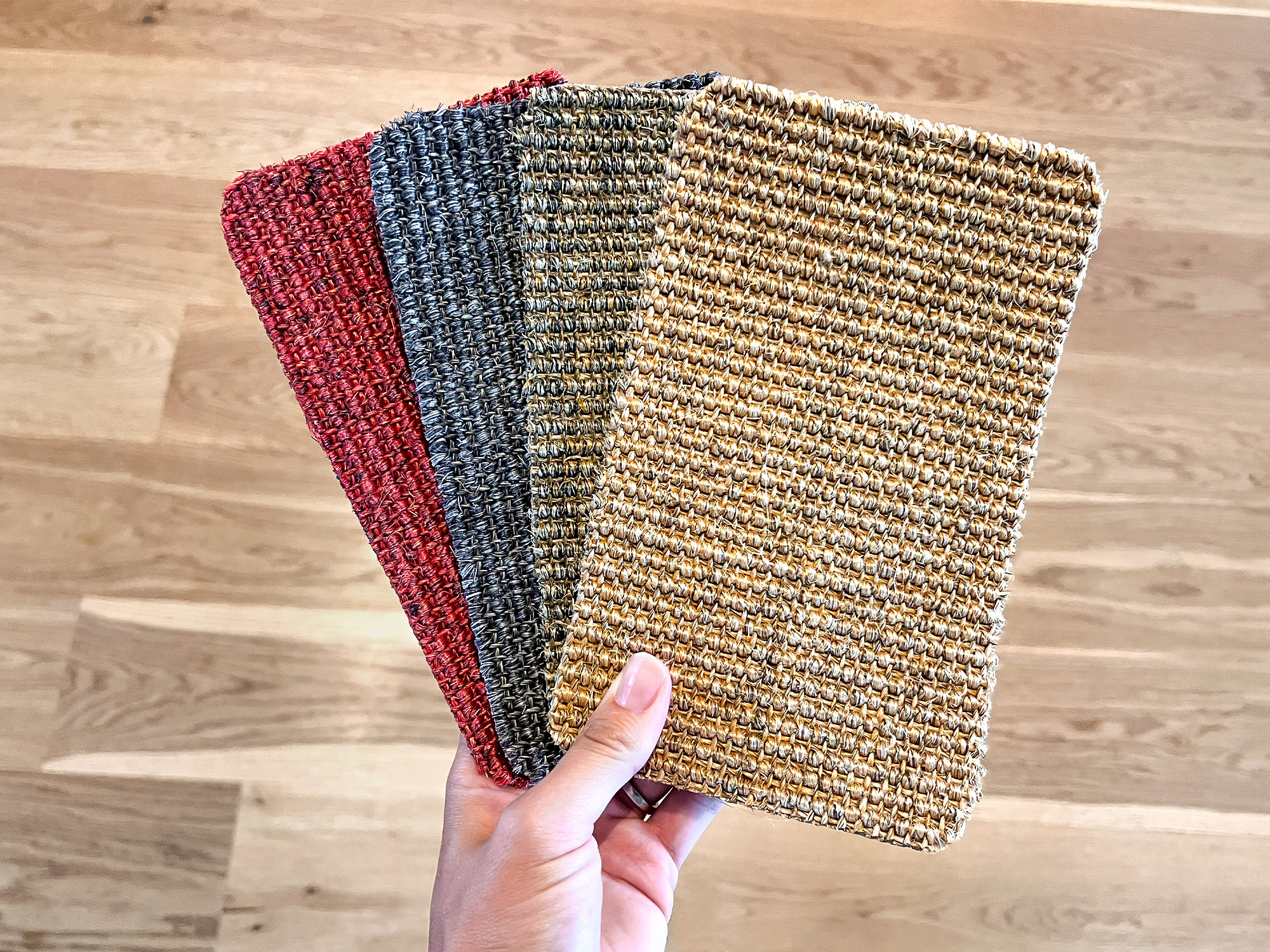 Sisalteppich ohne Risiko testen